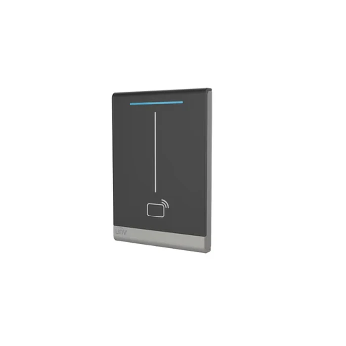 UNV Wall Mount Mifare 13.56MHz Card Reader with Wiegand & RS485 Interfaces, IP65 Weatherproofing & LED Status Light | Model No. OEC-R3H-M