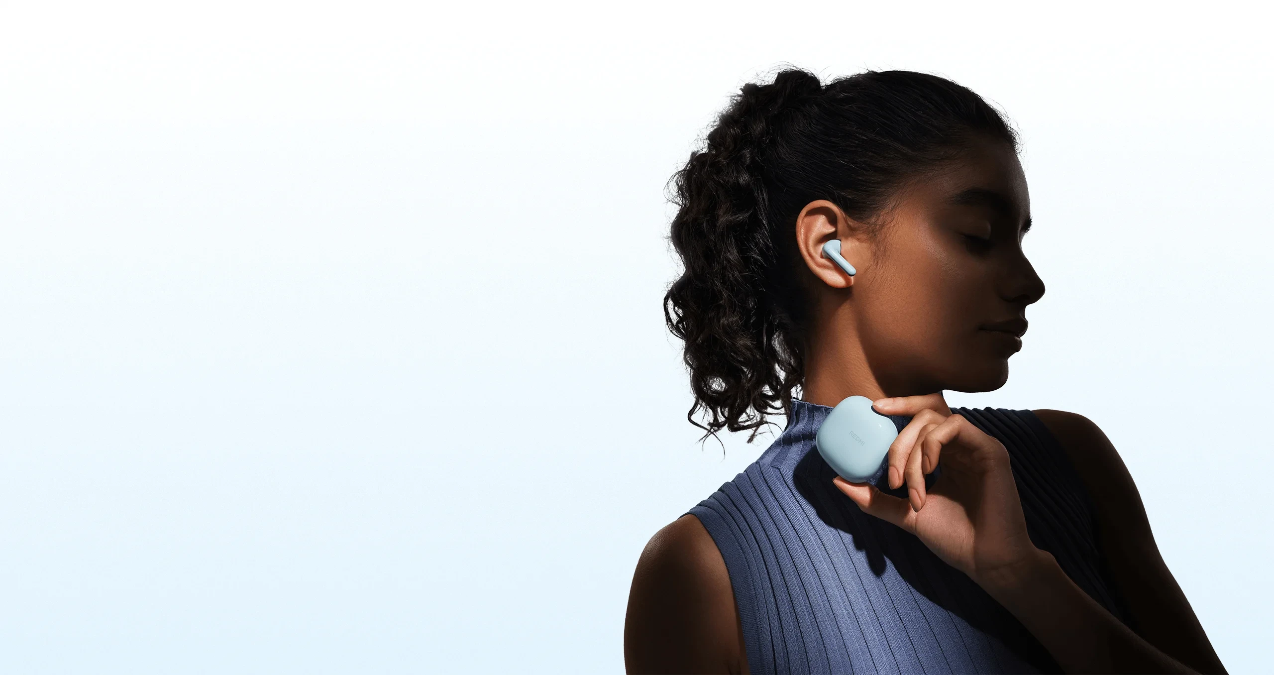 Redmi Buds 8 Active TWS Earbuds | Bluetooth 5.4 Low-Latency Connection & 37-Hour Total Playback | 3.8g Ultra-Lightweight Comfort Design | Black / Blue / White | M2537E1