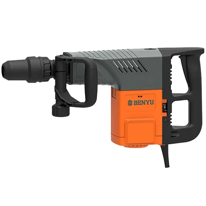 Benyu Variable-Speed Pneumatic Demolition Breaker Hammer | High-Power Copper Motor 12-Position Indexing Chipping Tool (11E Class) | Benyu Series - BY5202 (11E)