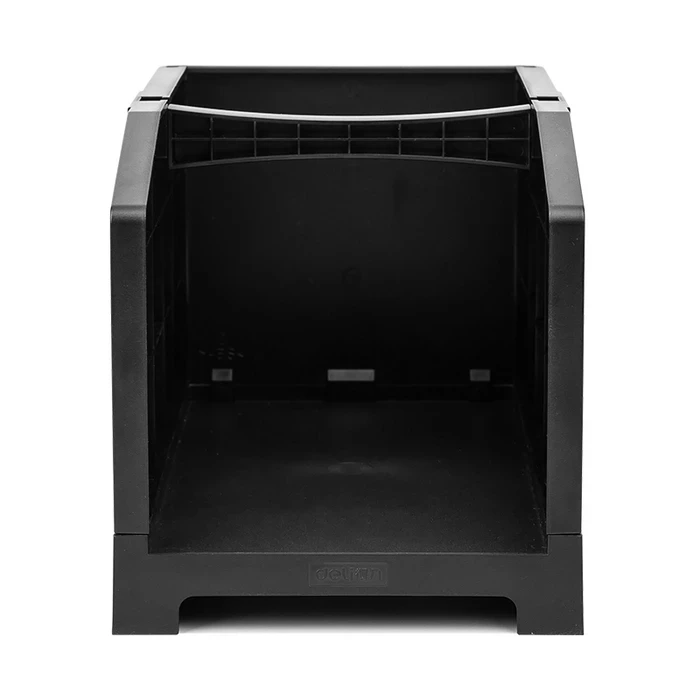 DELI Multi-Function Thermal & Label Paper Storage Box | Dual-Tier Roll & Fanfold Dispenser (110mm Width, 220mm Diameter) | 15208