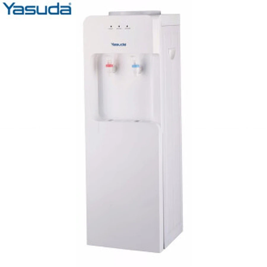 Yasuda Hot & Normal Stand Water Dispenser | 500W Stainless Steel Tank Matrix | Space-Saving No-Cabinet Design | White | YS-HN22S