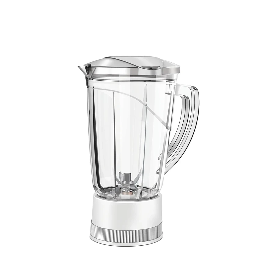 Bajaj JX 20 500W Juicer Mixer Grinder | 18000 RPM Titan Motor & Dishwasher Safe Parts | White & Pink | 410701