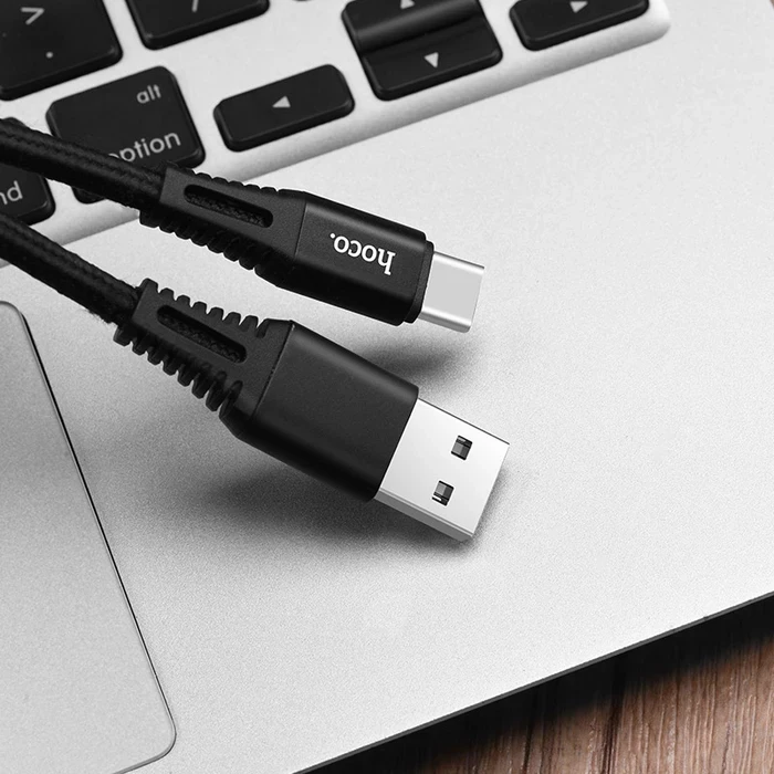 HOCO Quick Charging Cable | Type-C Connectivity Logic | 5A High-Velocity Matrix | X22