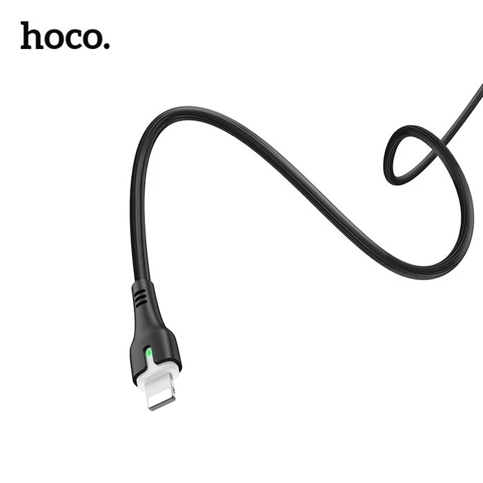 HOCO Surplus Charging Cable | Lightning High-Fidelity Connectivity Logic | 2.4A Power Matrix | X45