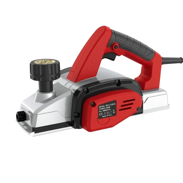 NEPTOOLS 600W 82mm Electric Wood Planer | 16000 RPM Hitachi Blade with Guide Rule Sharpening Holder & Carbon Brushes INPL600H