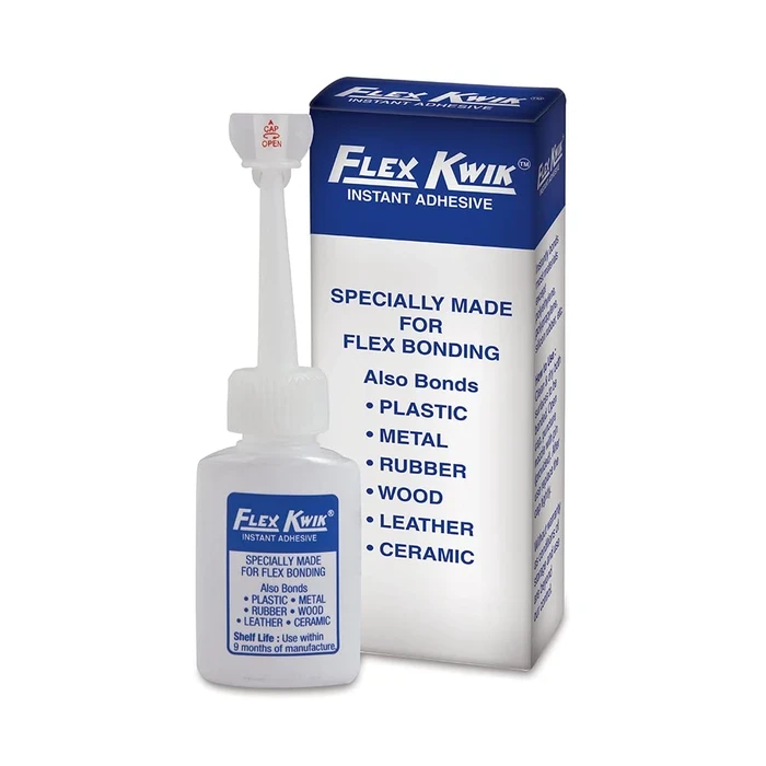 Pidilite Flexkwik Low-Viscosity Fast-Bonding Clear Instant Liquid Adhesive Bottle Range (20g & 50g Variants)