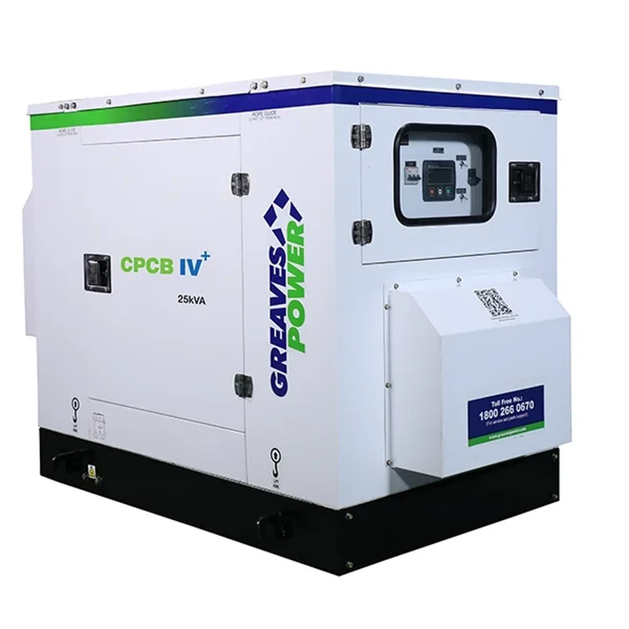 Greaves Prime Diesel Generator | 5 kVA to 30 kVA | Single & Three Phase | Stamford Alternator | Acoustic Enclosure
