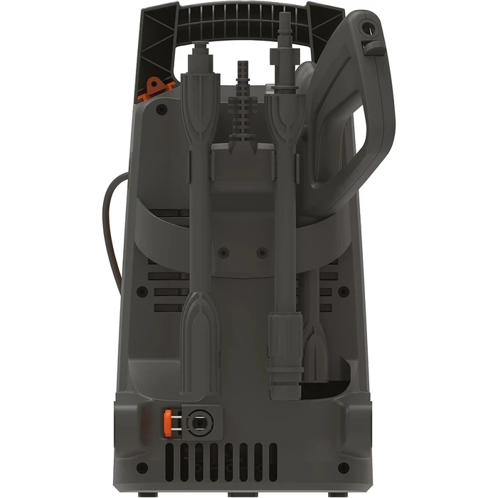 BLACK+DECKER 100 Bar High-Pressure Washer with Spray Lance Gun & 3m Hose | Compact Portable Car, Patio & AC Jet Cleaner | PW1370TD-B5