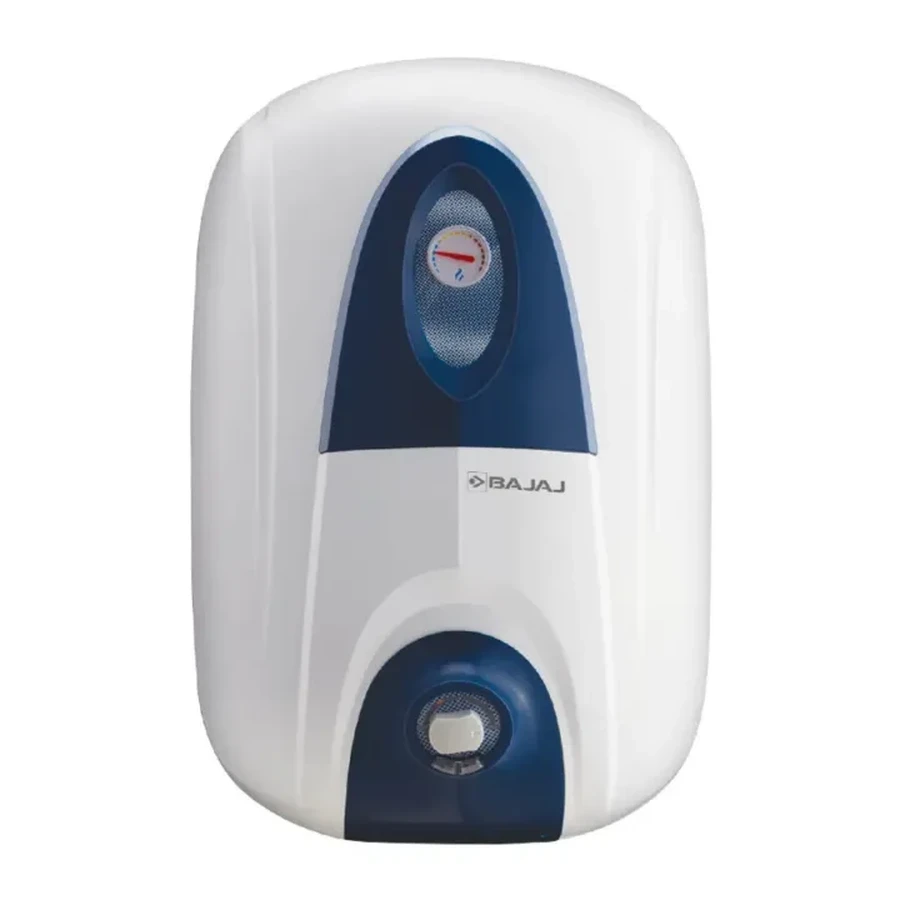 Bajaj 15L & 25L Storage Water Heater Geyser | 8 Bar Pressure & Glass-Line Tank with Adjustable Temperature Knob | Mantilla Series