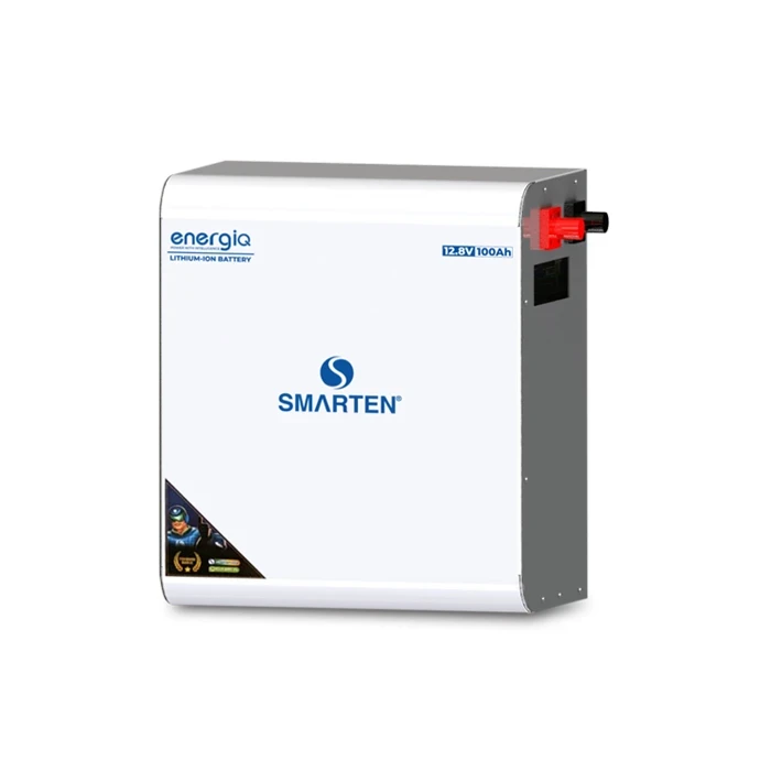 Smarten ENERGIQ All-In-One 100Ah LiFePO4 Lithium-Ion Integrated Solar & Inverter Energy Storage System (12.8V / 25.6V / 51.2V) with Smart BMS | ENERGIQ ALL IN ONE