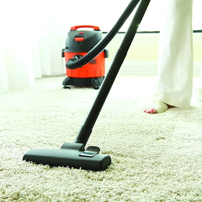 BLACK+DECKER 10-Litre 1200W Wet & Dry Vacuum Cleaner with Blower Function | 16 kPa Suction HEPA Filter & Multi-Floor Nozzles | WDBD10