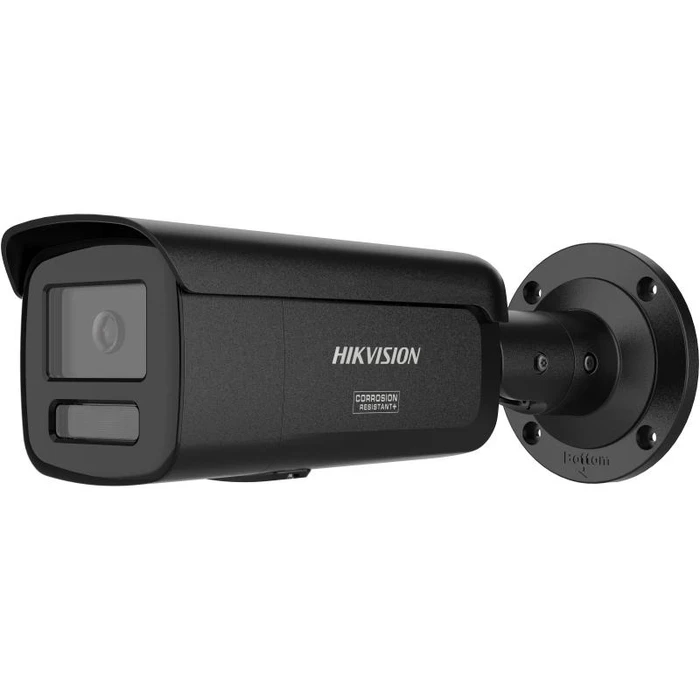 Hikvision 8MP 4K Smart Hybrid Light IP Camera | 24/7 Full-Color ColorVu & 130 dB WDR Bullet CCTV | Deep Learning Human/Vehicle Classification Face Capture | NEMA 4X Anti-Corrosion IP67 Outdoor | DS-2C