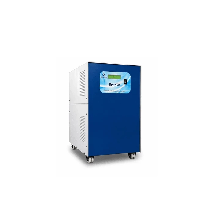 Smarten EverOn 2500VA 25.6V Pure Sine Wave Wall-Mount Home UPS with Inbuilt 100Ah (2.56 kWh) LiFePO4 Lithium Battery & MPPT Fast Charger | EverOn 2500