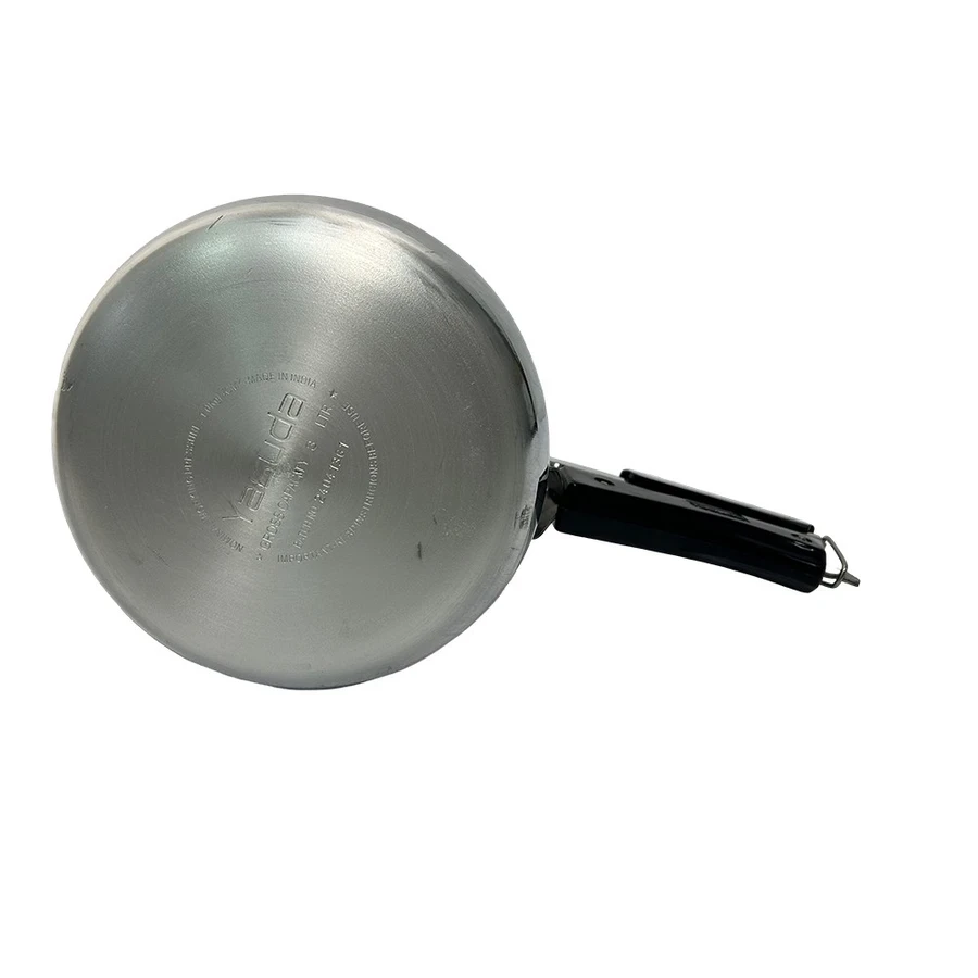 Yasuda Stainless Steel Pressure Cooker | Induction Stove Compatible Bottom Matrix | Multiple Built-in Safety Mechanisms | YS-PSS2 / YS-PSS3 / YS-PSS5