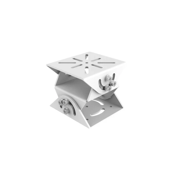 UNV TR-UV06-A-IN 3D Adjustable Mounting Bracket | 20kg Bearable Load Capacity | Uniview Heavy-Duty Aluminum Alloy Multi-Axis Outdoor Pole & Rail Mount for Camera Housing