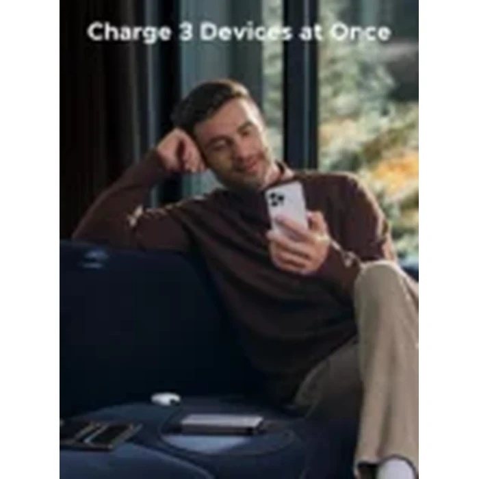 UGREEN 20000mAh 30W Two-Way Fast Charging Power Bank with Digital Display | 3-Port (2x USB-C + 1x USB-A) | PB532 (55989B)