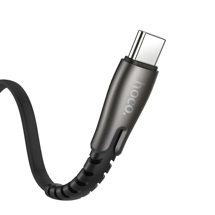 Hoco Core Charging Cable | Type-C Connectivity Logic | Nickel-Zinc Alloy & TPE Matrix | U58
