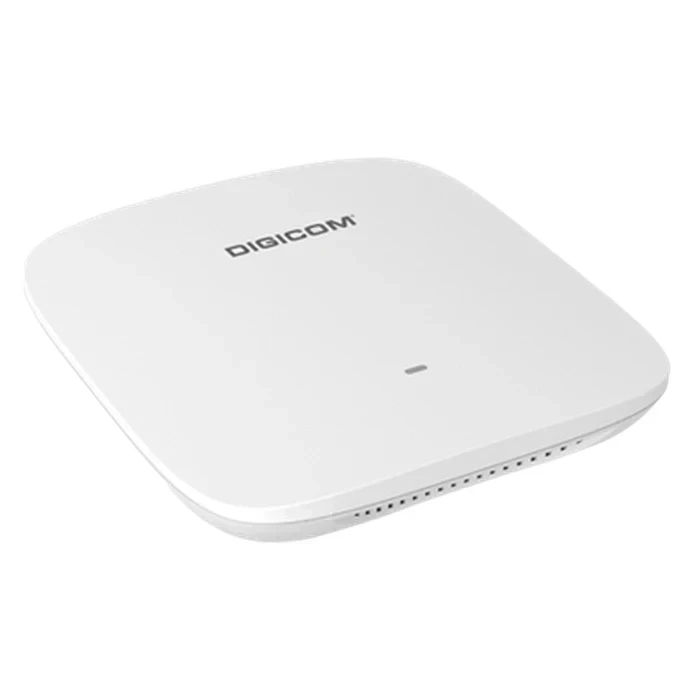 Digicom DG-CAP930Q 300 Mbps High Power Ceiling Access Point | Internal High Gain Antenna Logic | Seamless Enterprise Networking System | 300 Mbps
