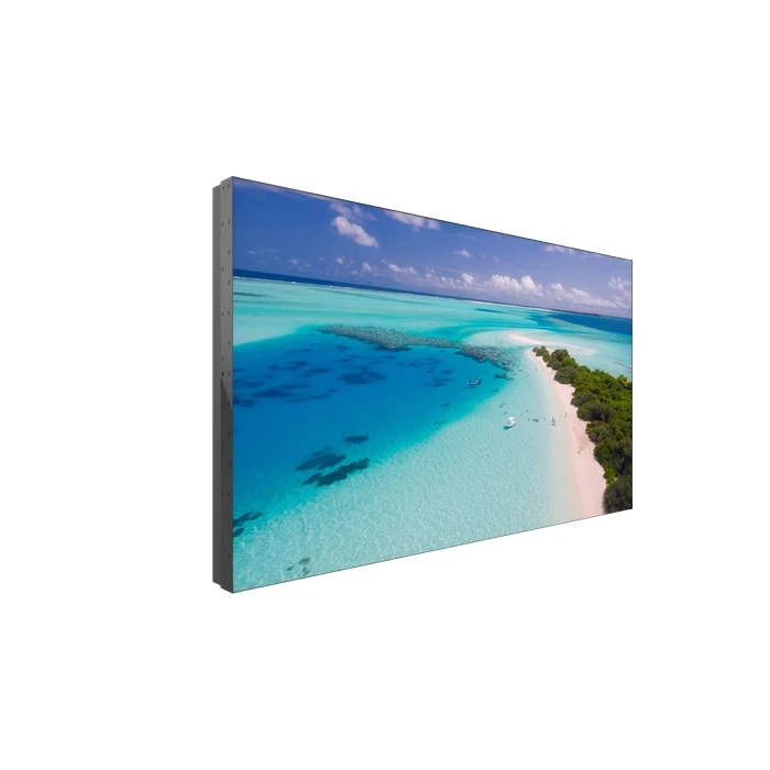 Uniview 46" Full HD Commercial LCD Video Wall Display | 0.88mm Razor-Narrow Bezel 500 cd/m² 24/7 ADS Panel | MW-A46-B5-E