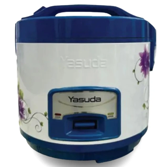 Yasuda 2.2L Deluxe Jar Rice Cooker | 900W Uniform Base Heating Matrix | Non-Stick Coated Pot | YS-220Y