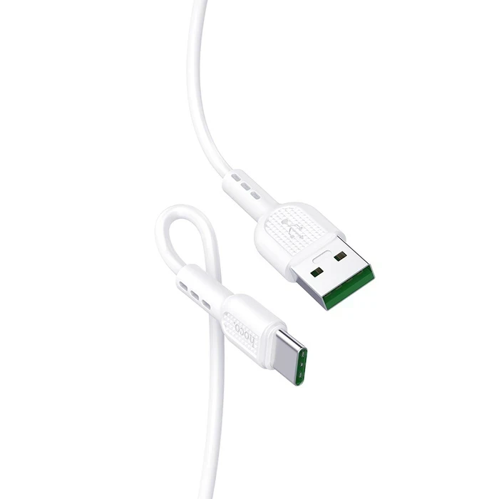 HOCO Surge Flash Charging Cable | Type-C High-Velocity Logic | 5A SuperCharge Power Matrix | X33