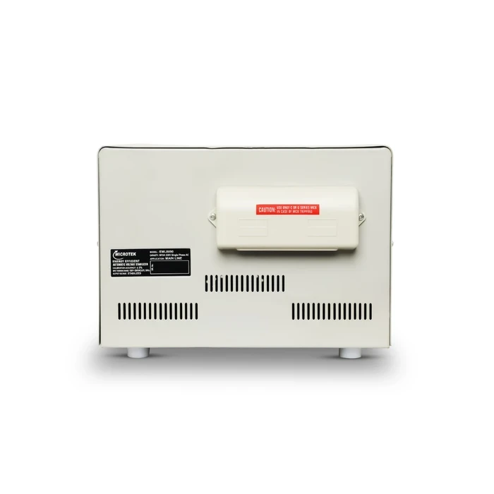 Microtek EML 5090 5.0 KVA Automatic Mainline Voltage Stabilizer | 90V–300V Wide Input Range | Whole-Home Digital Display Guard with MCB Protection