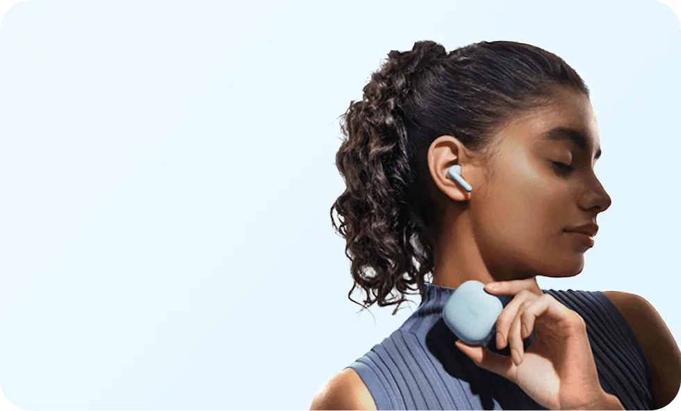 Redmi Buds 8 Active TWS Earbuds | Bluetooth 5.4 Low-Latency Connection & 37-Hour Total Playback | 3.8g Ultra-Lightweight Comfort Design | Black / Blue / White | M2537E1