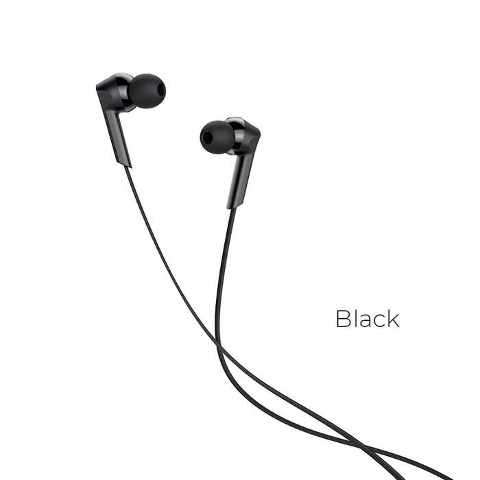 HOCO ADMIRE Universal Wired Earphone with Mic | 10mm Driver | Black, Blue, White Finish | M72