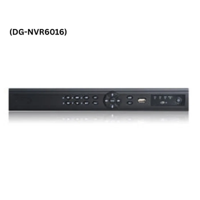 Digicom DG-NVR6016 16-Channel NVR | 16-Port HD Recording Logic | H.265 Compression & PoE | Supports up to 8TB HDD