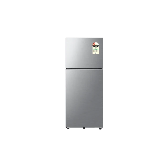 Samsung 396L RT41HG6A42SLHL Double Door Refrigerator | Wi-Fi SmartThings AI Energy Mode 5-in-1 Convertible Twin Cooling Plus Active Fresh Filter+ Steel