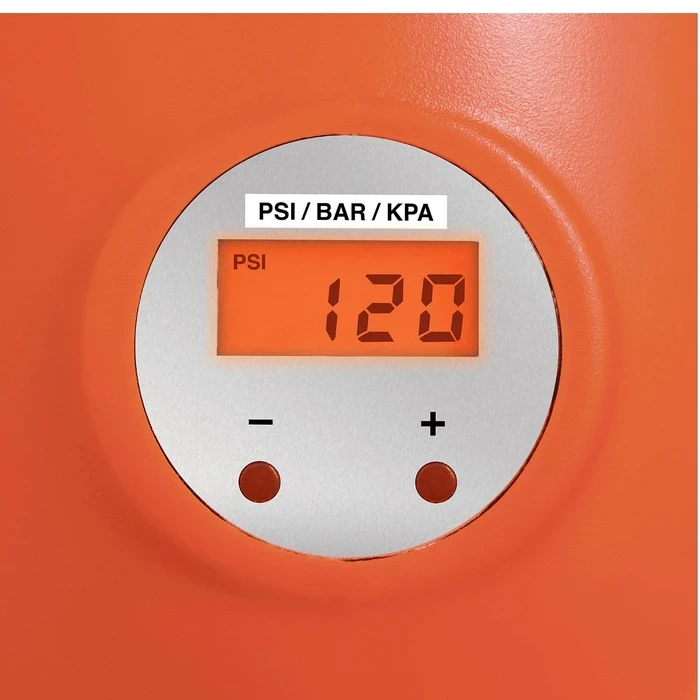 BLACK+DECKER 12V Multi-Purpose Digital Air Inflator | 8.27 Bar (120 PSI) Auto Shut-Off Portable Car & Bike Tire Pump | ASI200-XJ