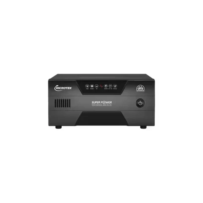 Microtek Super Power 600VA 550W 12V Pure Sine Wave Digital Home Inverter | Wide 80V-290V Dual Inverter/UPS Mode Desktop Power Backup | DG700/12V