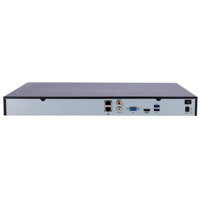 Uniview 32 Channel 4 SATA 4K Smart Network Video Recorder | 160 Mbps Ultra H.265 AI AcuSearch 40TB Storage | NVR304-32B-IQ