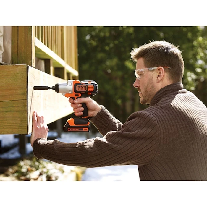 BLACK+DECKER Multievo High-Torque Impact Driver Attachment Head with 8 Accessories | 1/4" Quick-Connect Hex Chuck & Anti-Cam-Out Mechanism | MTIM3-XJ