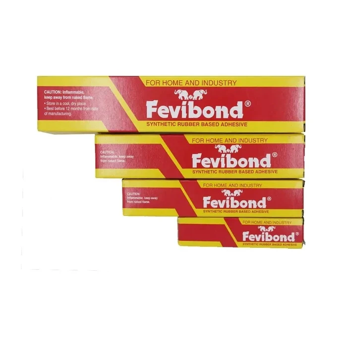 Pidilite Fevibond Synthetic Rubber Contact Adhesive for Laminating & Footwear | 50 Ml Tube