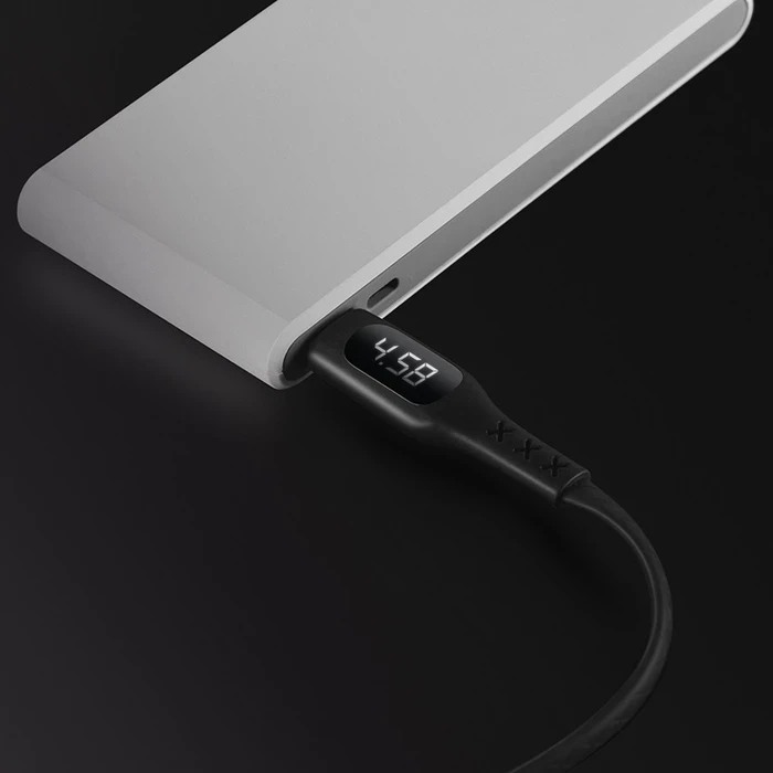 HOCO Sentinel Charging Cable | Type-C Connectivity Logic | 3A High-Fidelity Power Matrix | Timing Display | S6