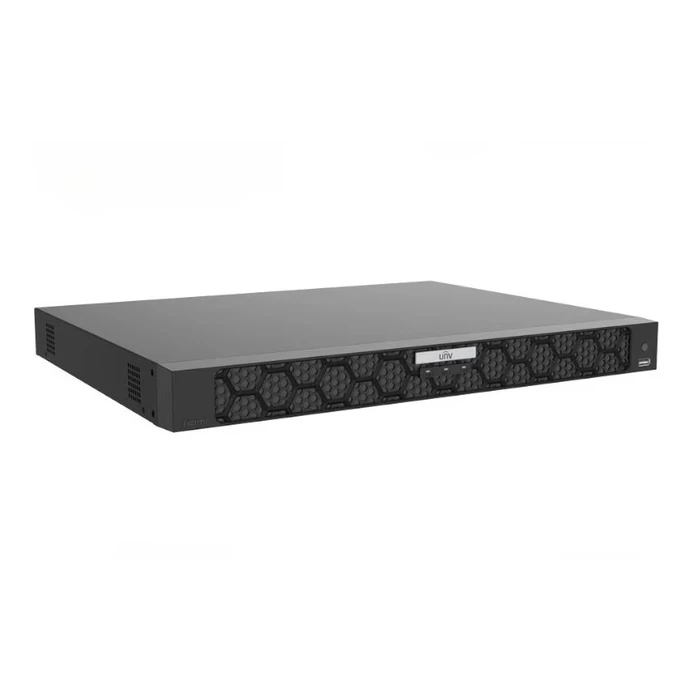 UNV 32-Channel Enterprise Network Video Recorder with 4 SATA Bays, 4K HDMI, RAID 1/5 & Dual Gigabit Ports | NVR504-32B