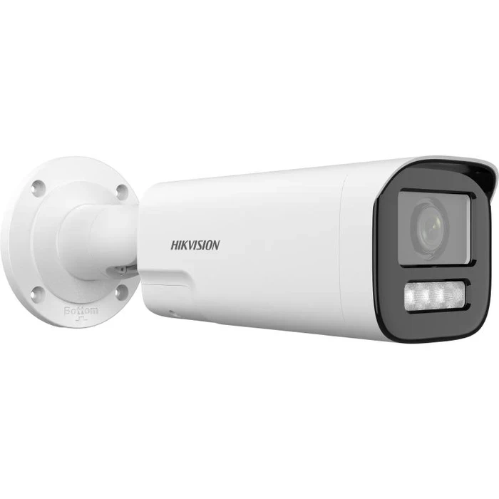Hikvision 4MP Motorized Varifocal Bullet IP Camera | 2.8-12mm Remote Zoom Human/Vehicle Detection H.265+ CCTV | 120 dB True WDR Two-Way Audio Flashing Light Deterrence 512GB SD Slot | IP67 Outdoor | D