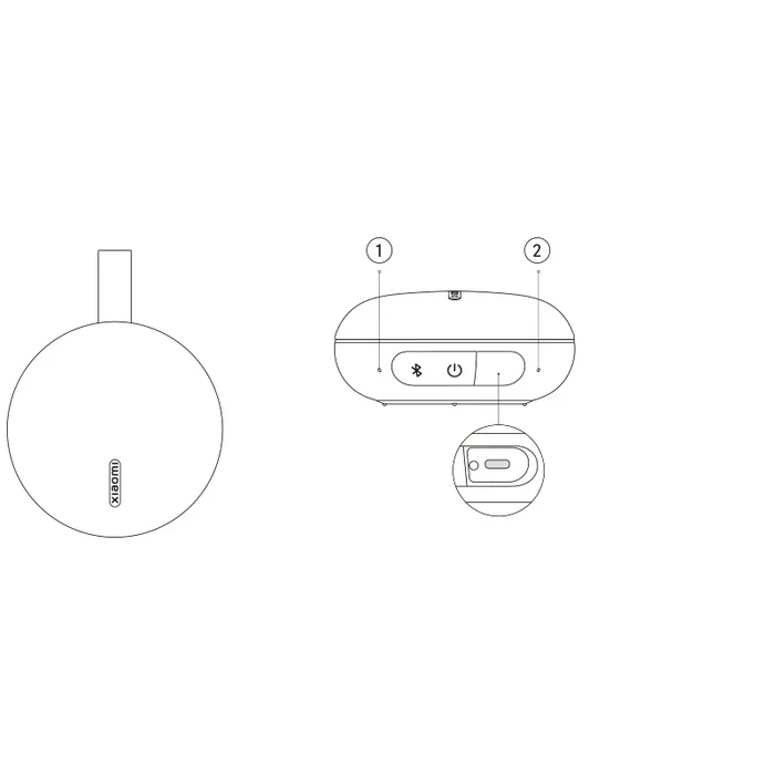 Xiaomi Bluetooth Speaker Essential 5W Dual Full-Range Drivers with Bluetooth 6.0, TWS & Multi-Speaker Pairing (Black / Green)