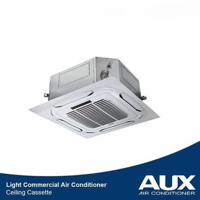 AUX 2.0 TR Inverter Ceiling Cassette Air Conditioner | 24000 BTU/h DC Inverter | ALCA-H24/4DR3AB-R 360° Surround Airflow Energy-Saving System