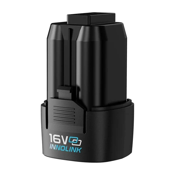 Deli Tools 16V Lithium-Ion Power Pack 2.0Ah High-Capacity Cordless Replacement Battery with Built-In Guard Protection & 16V Tool System Battery | EDE-DC16A2