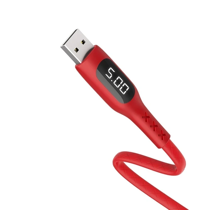 HOCO Sentinel Charging Cable | Type-C Connectivity Logic | 3A High-Fidelity Power Matrix | Timing Display | S6