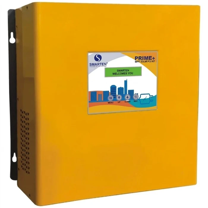 Smarten 50A MPPT Universal Solar Charge Controller (12V to 120V Series) with 30% Higher Efficiency, Auto Battery Detection, 4-Level DOD & Grid Control Kit