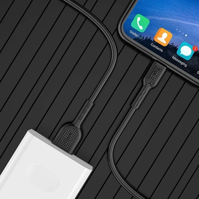 HOCO Surge Flash Charging Cable | Type-C High-Velocity Logic | 5A SuperCharge Power Matrix | X33