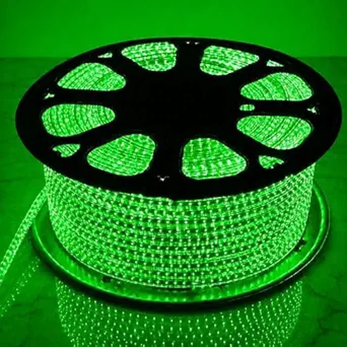 Panasonic 45-Meter Flexible LED Rope Light (6W/m, 60 LED/m) | Waterproof 140-275V Wide Voltage Cove & Facade Luminaire in Warm White, Cool White, Red, Green & Blue | PSLM12TU Series