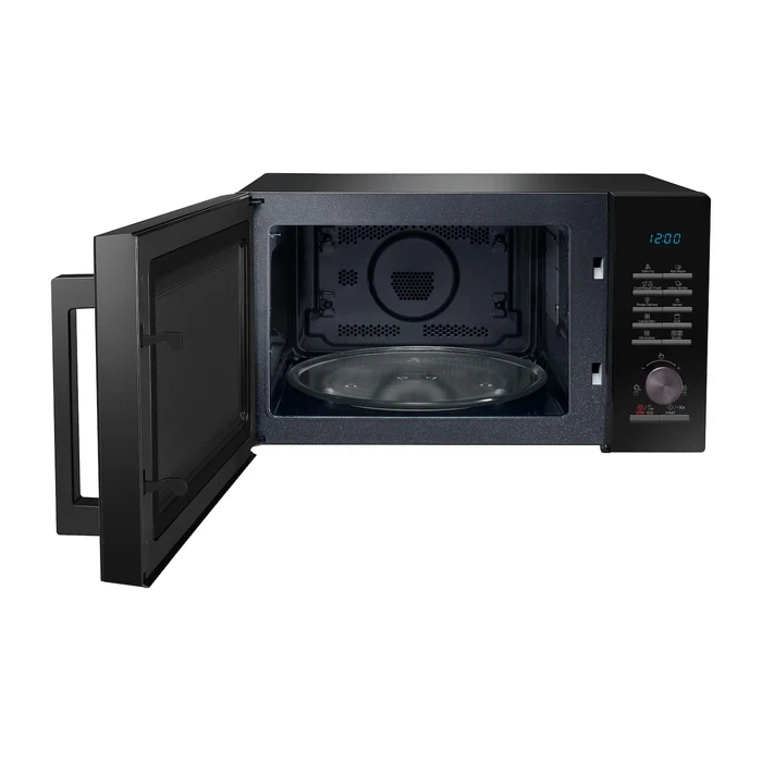 Samsung 28L MC28A5145VK/IM Convection Microwave Oven | Smart Moisture Sensor SLIM FRY™ Dough Proof Ceramic Enamel Cavity Turntable On/Off Black