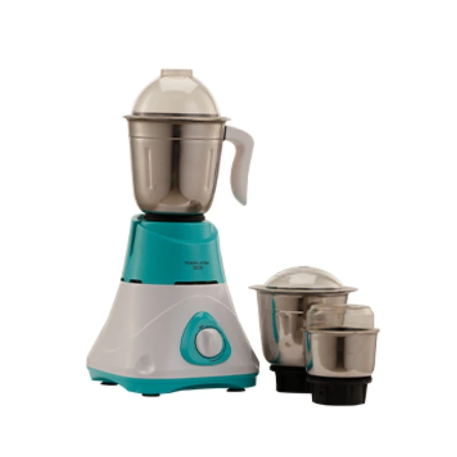 YASUDA BEAUTY YS-3039 3 Jar Mixer Grinder - 550W Universal Motor, Superior SS Jars, Dome Lid, 3 Speed with Incher