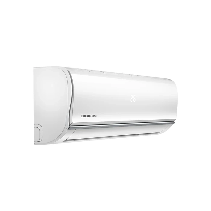 Digicom 1.0 Ton / 1.5 Ton / 2.0 Ton Fixed Speed Air Conditioner | All-Season Heating & Cooling | Turbo Mode Fast Cooling Active Carbon & Titanium Apatite Filter