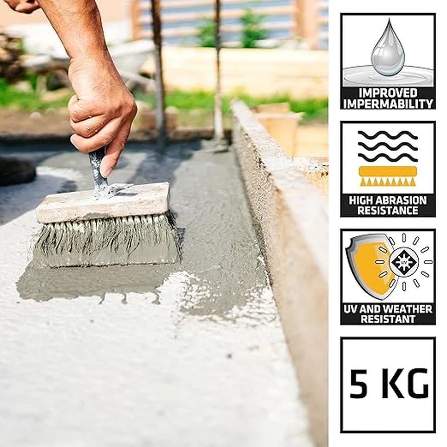 Sika Raintite Acrylic Waterproofing System 1kg to 20kg 114075-AZ | UV Resistant | Anti-Fungal | Interior and Exterior | White