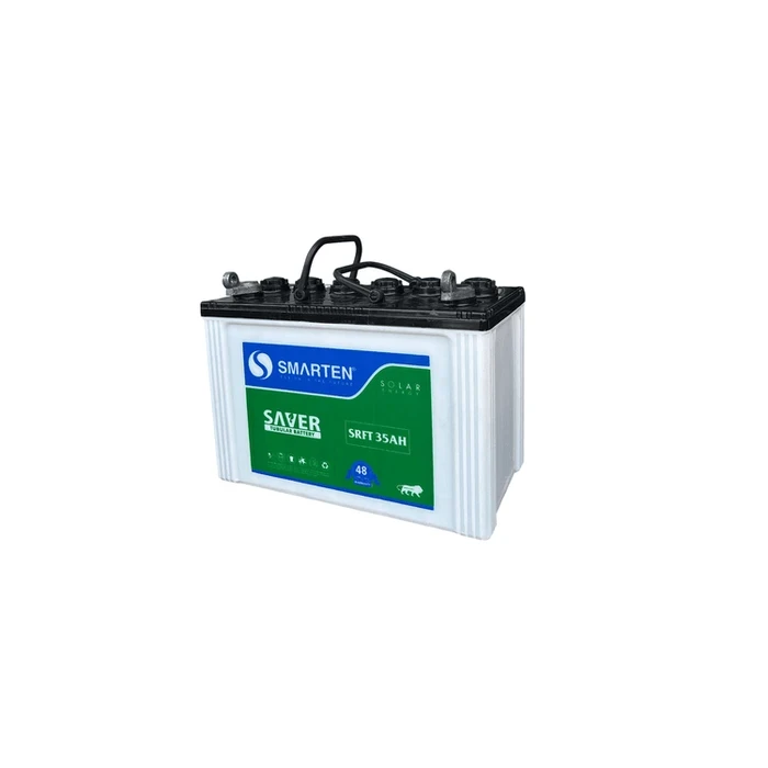 Smarten Saver Series 12V C10 Tall Tubular Deep-Cycle Inverter & Solar Battery (35Ah / 55Ah / 80Ah / 100Ah / 150Ah / 170Ah / 200Ah) | SRFT350 / SRFT550 / SRFT800 / SRFT1000 / SRFT1500 / SRFT1700 / SRFT